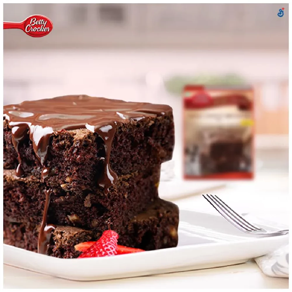 Betty Crocker Triple Choco Brownie Mix, 425 g-5.webp
